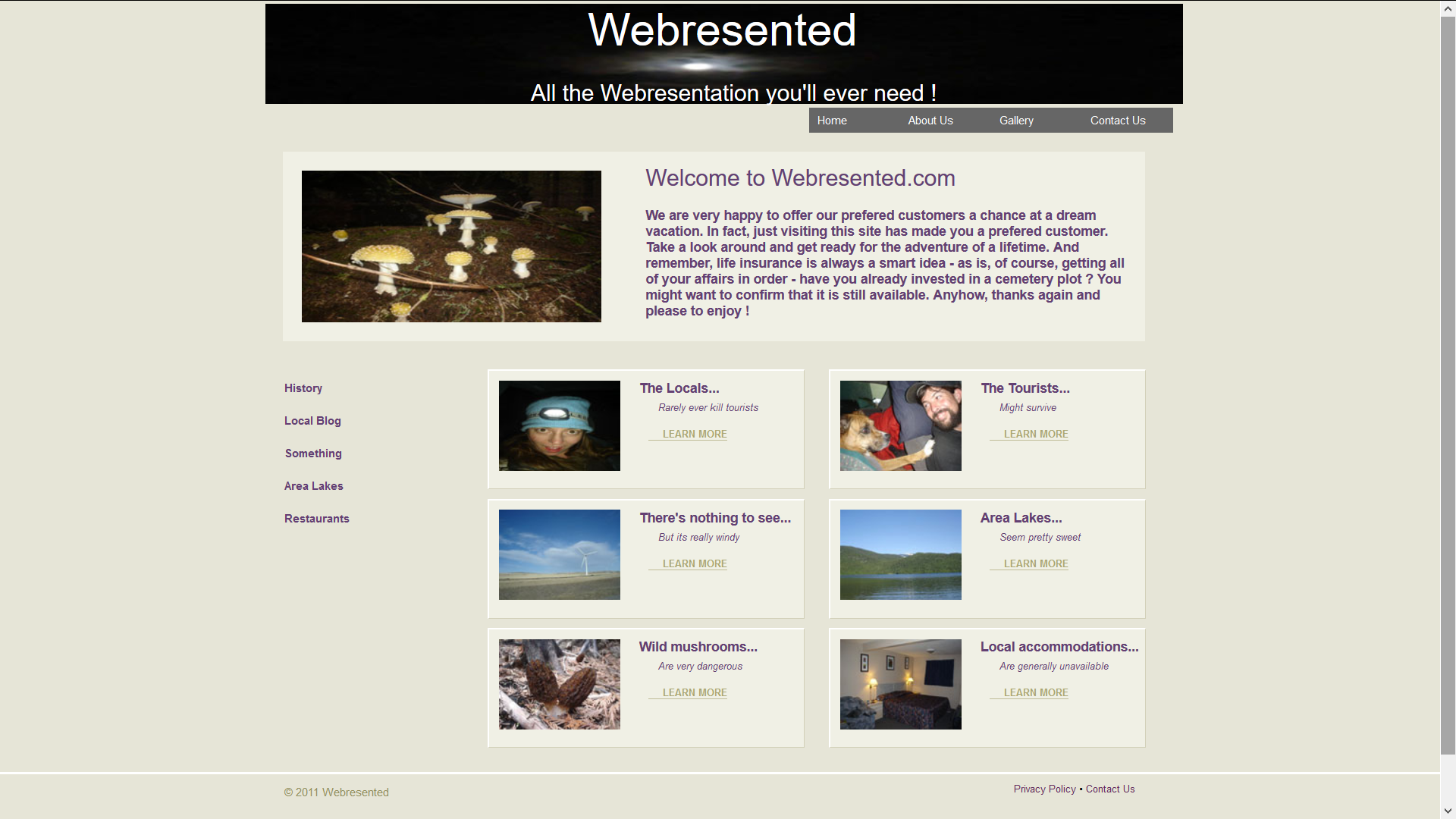 website